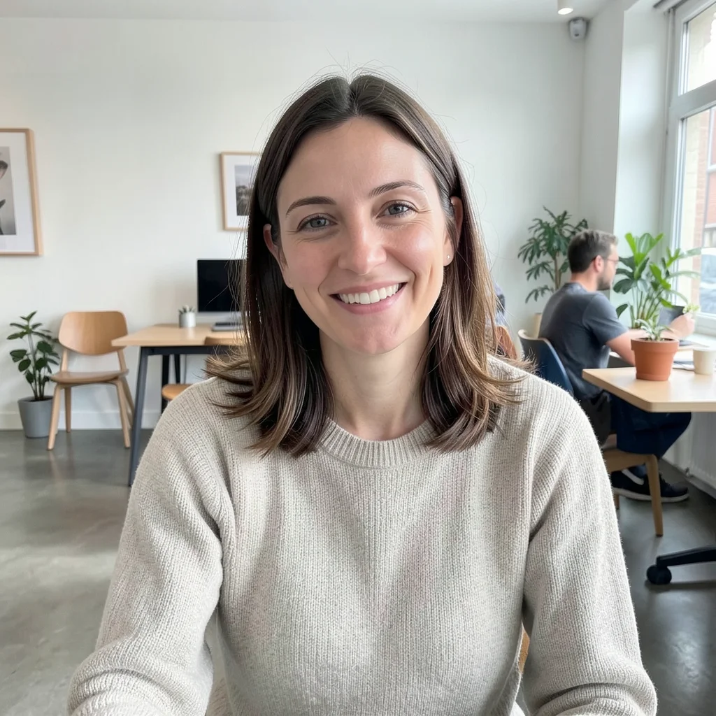 Portret van Femke de Vries, expert in slimme verwarmingssystemen
